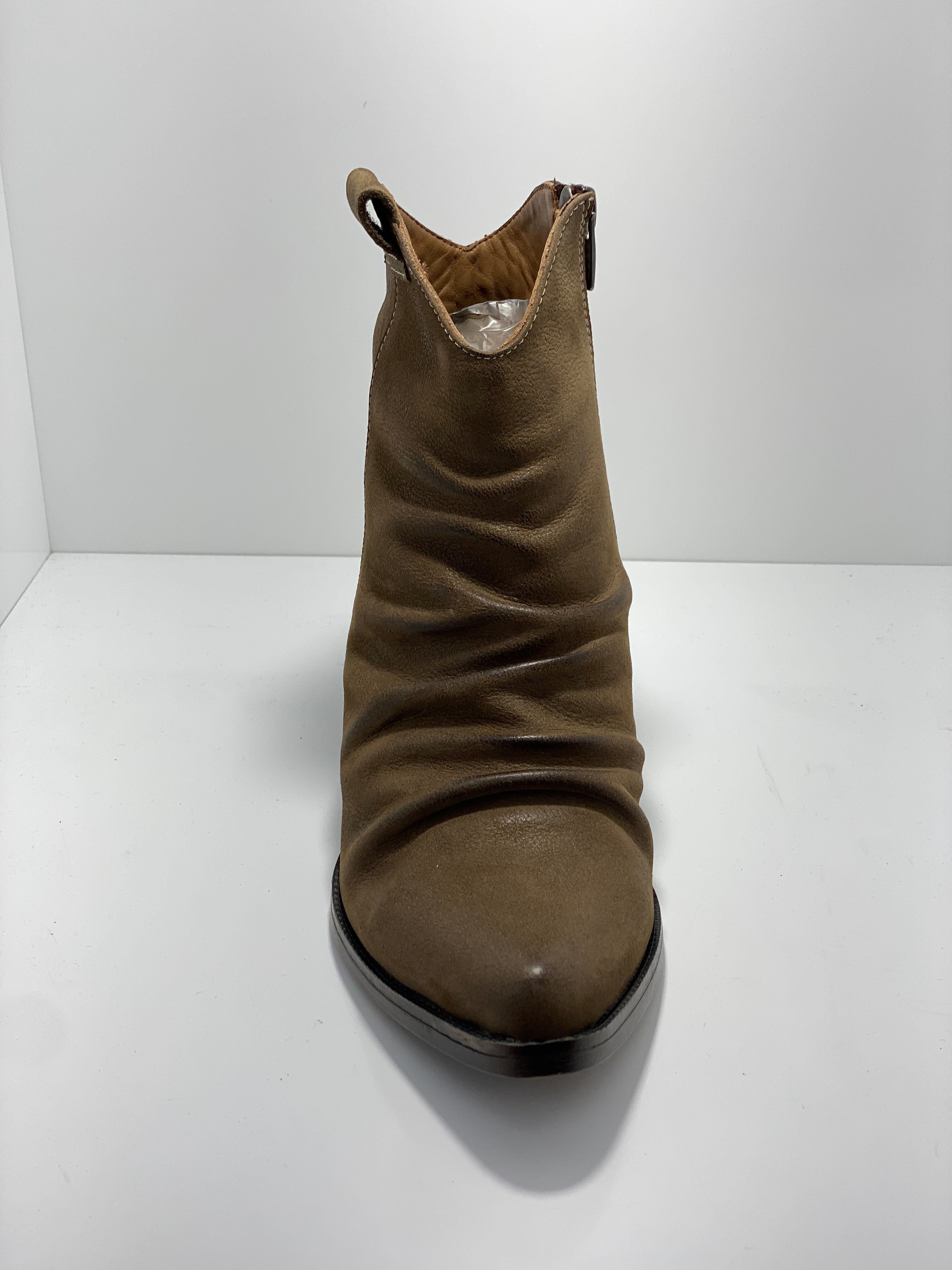 Sofia Mare Zip Leather Boot