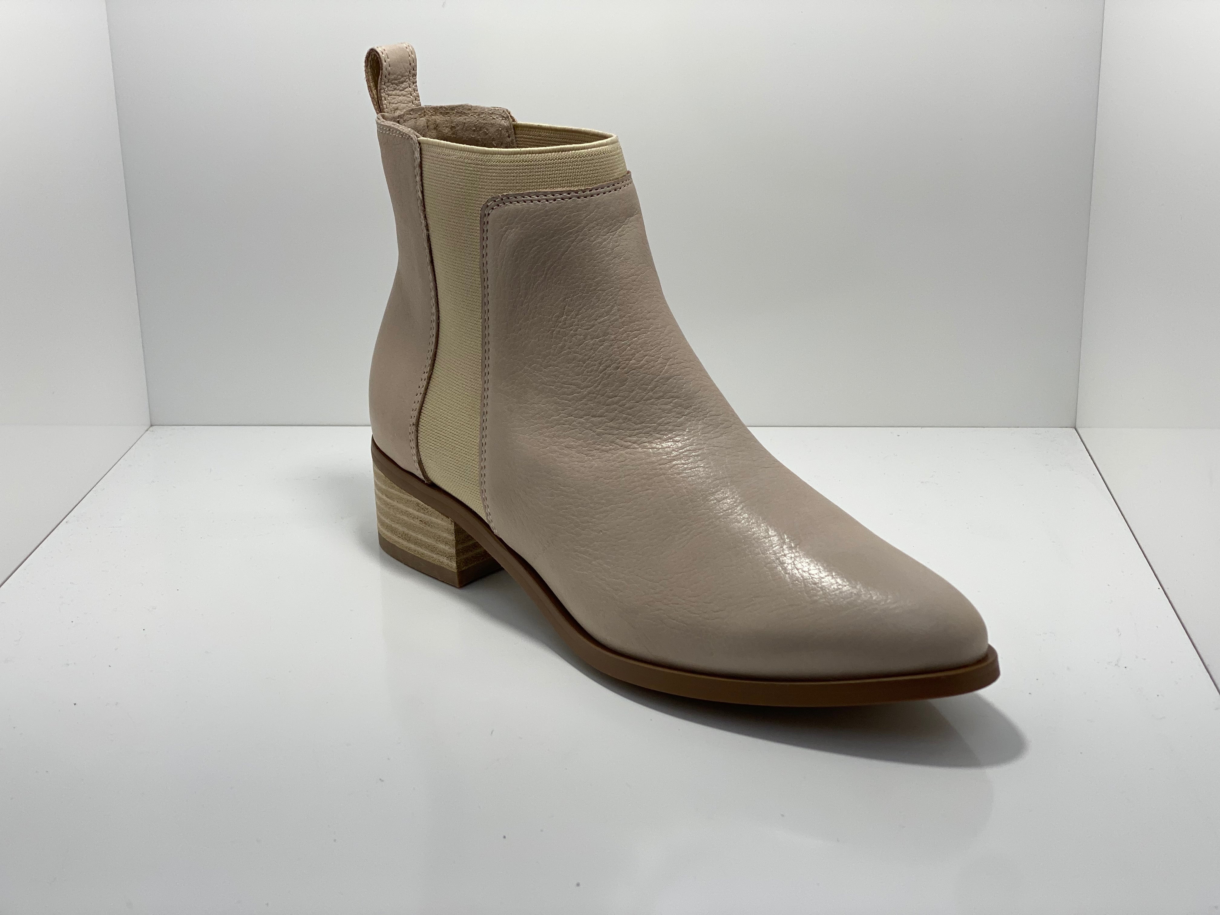 Thea Leather Boot with Gusset by Isabella