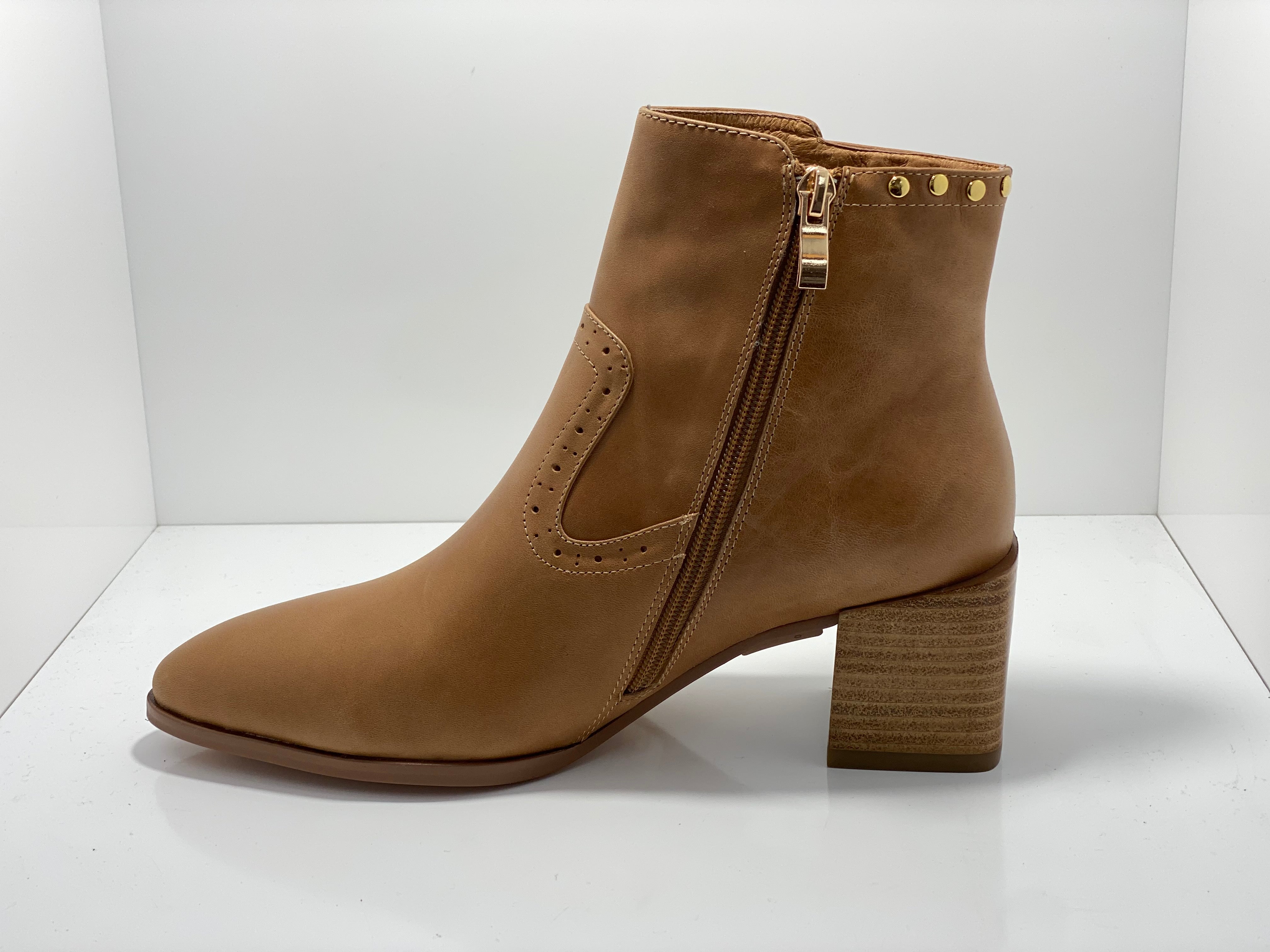 Isla Stud Leather Boot by Isabella
