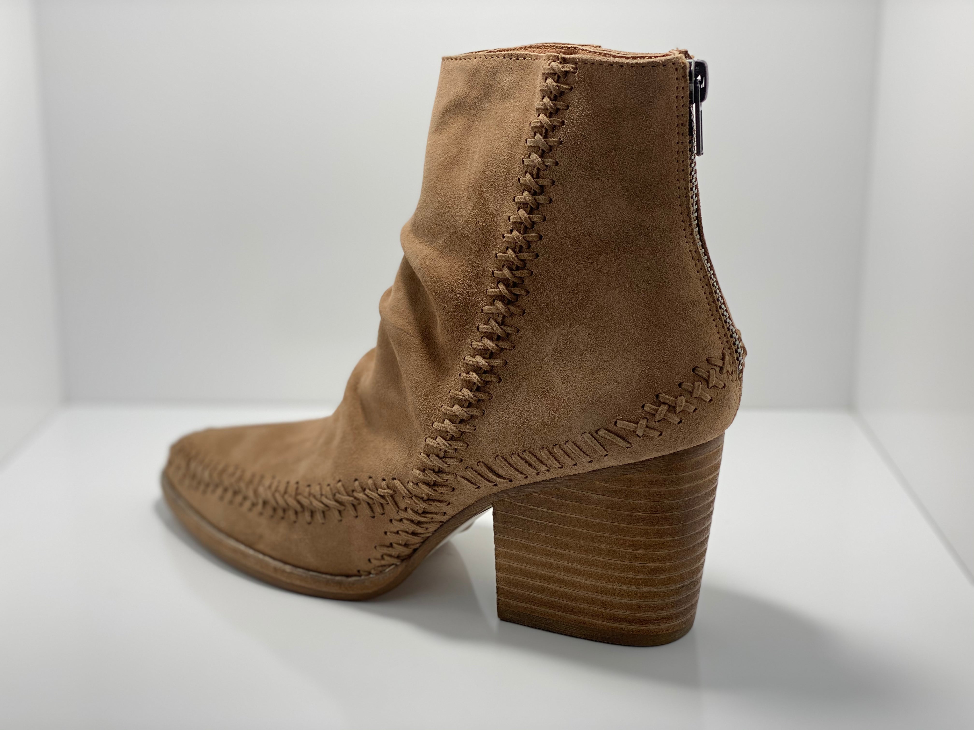 Kicking Ankle Boot - Back Zip