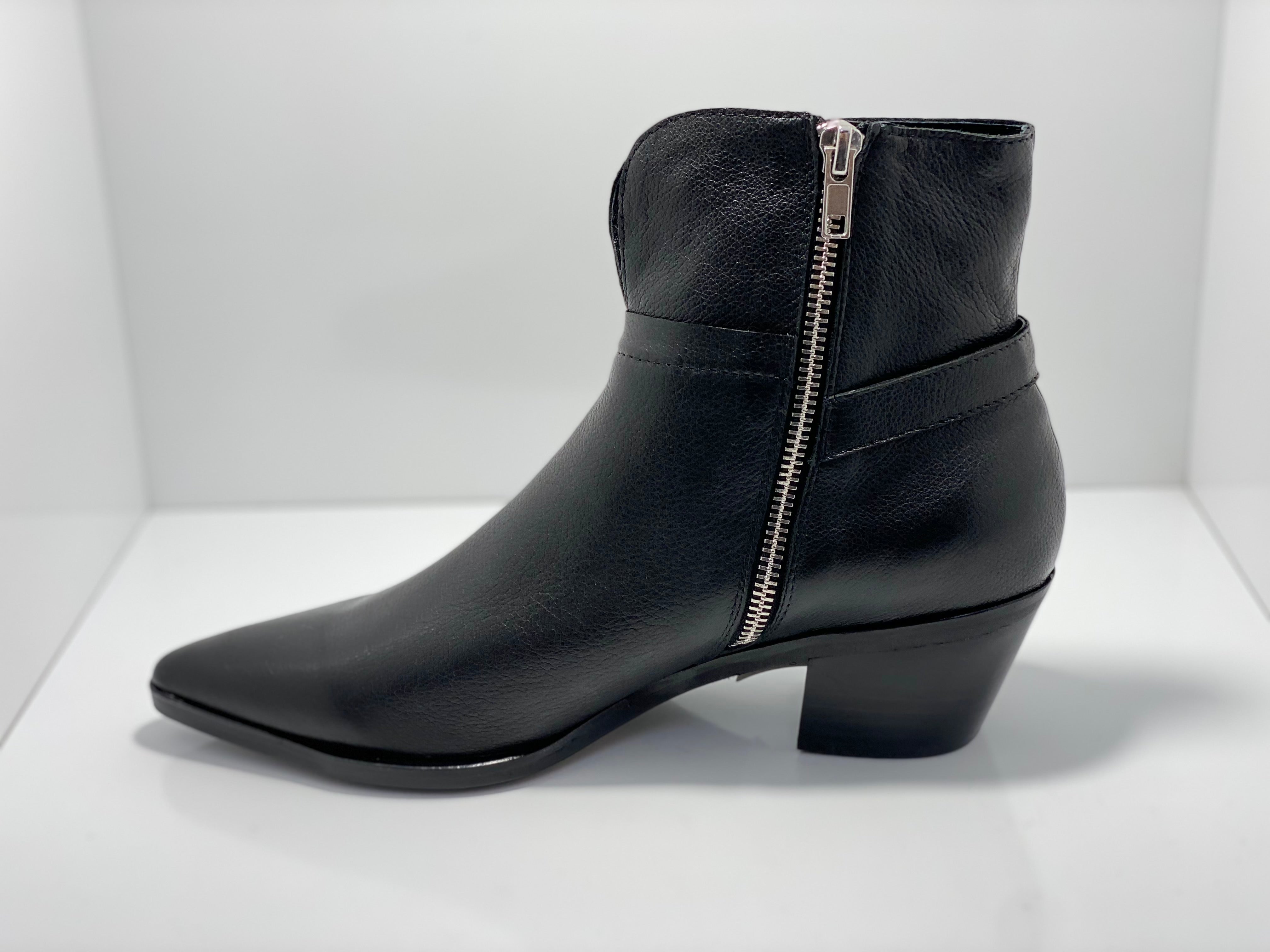 Turtle Boot with Block Heel