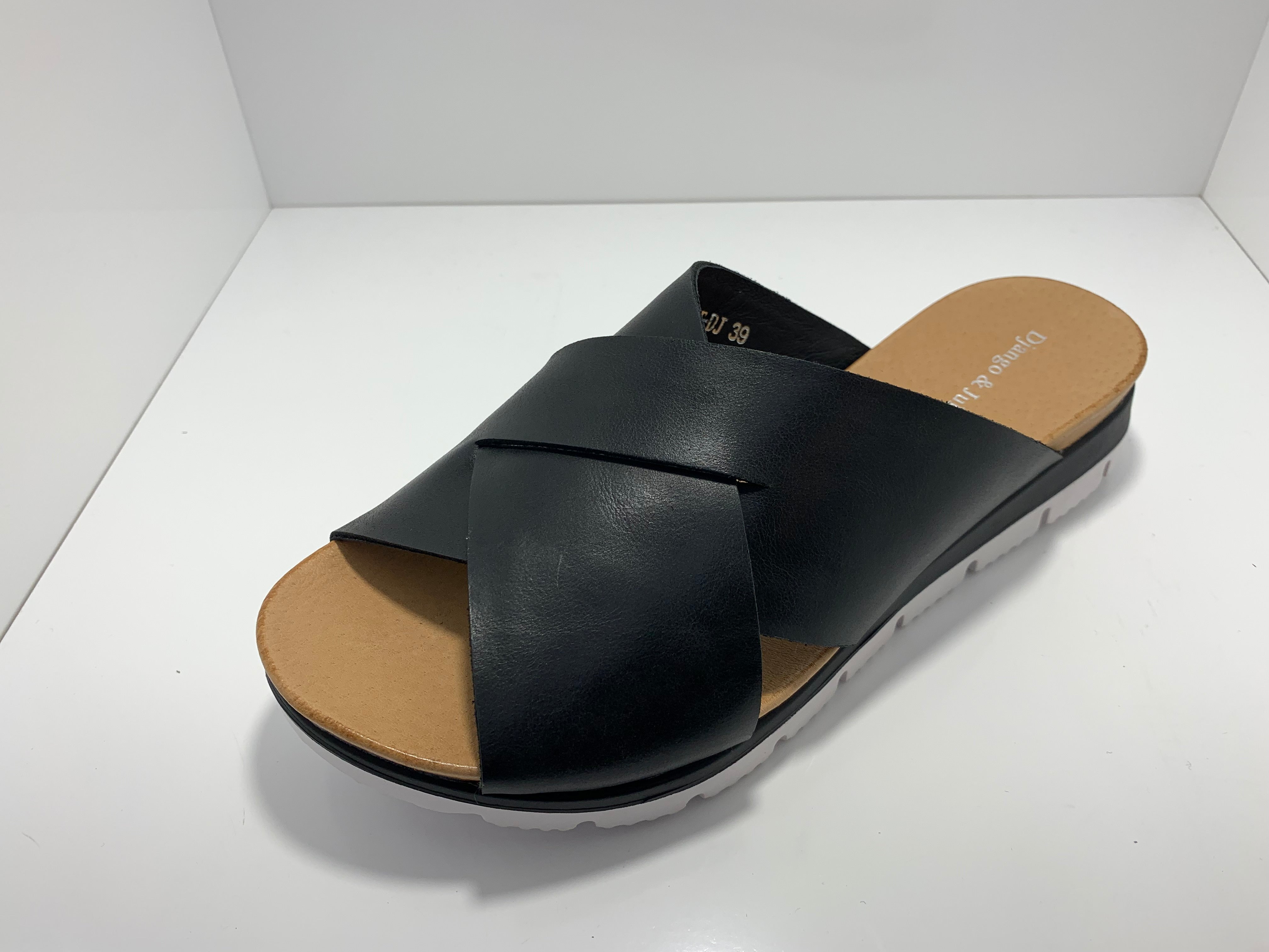 Lilat Leather Slide D & J