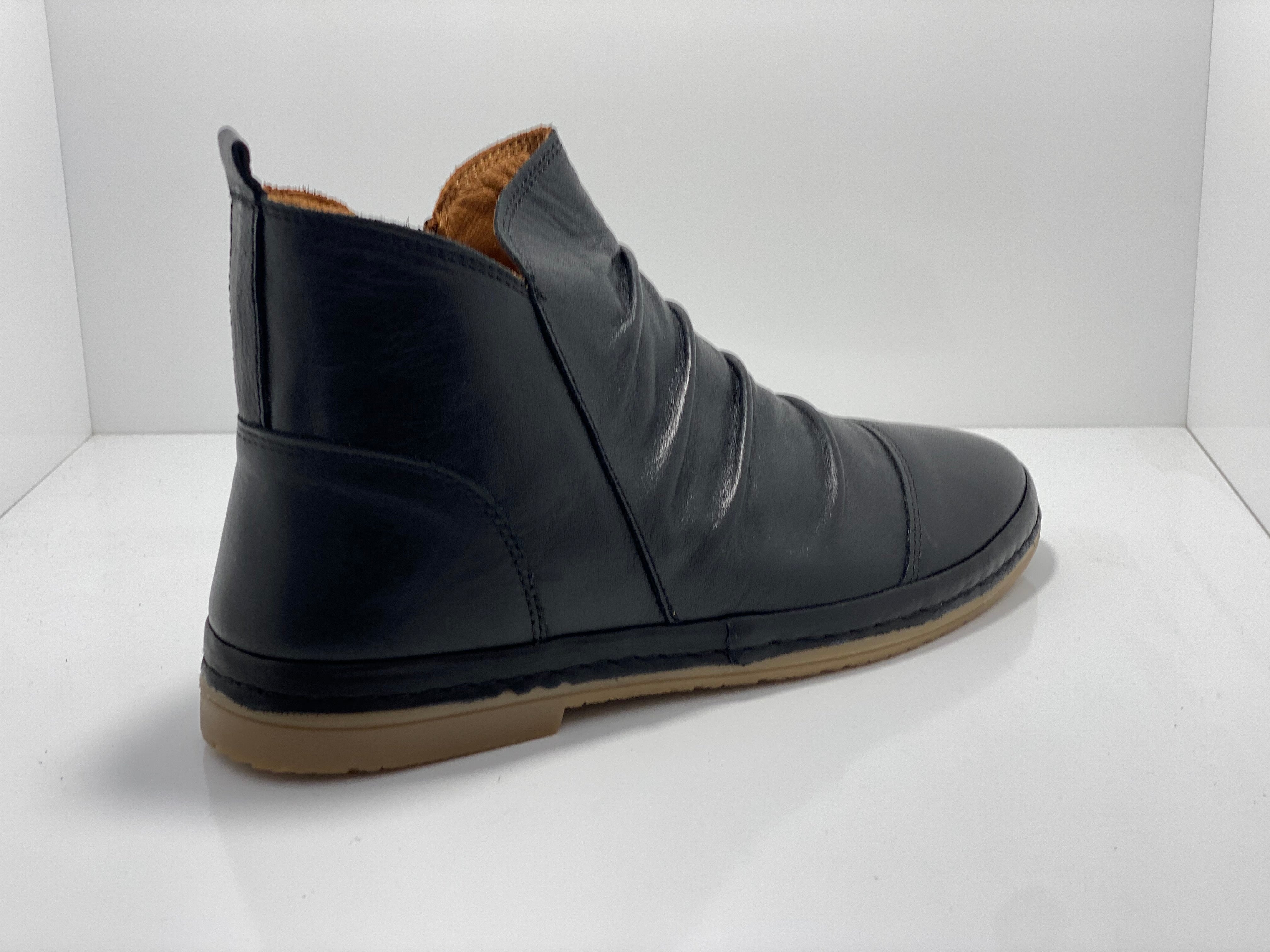 Cabello Samsun Leather Boot with Zip
