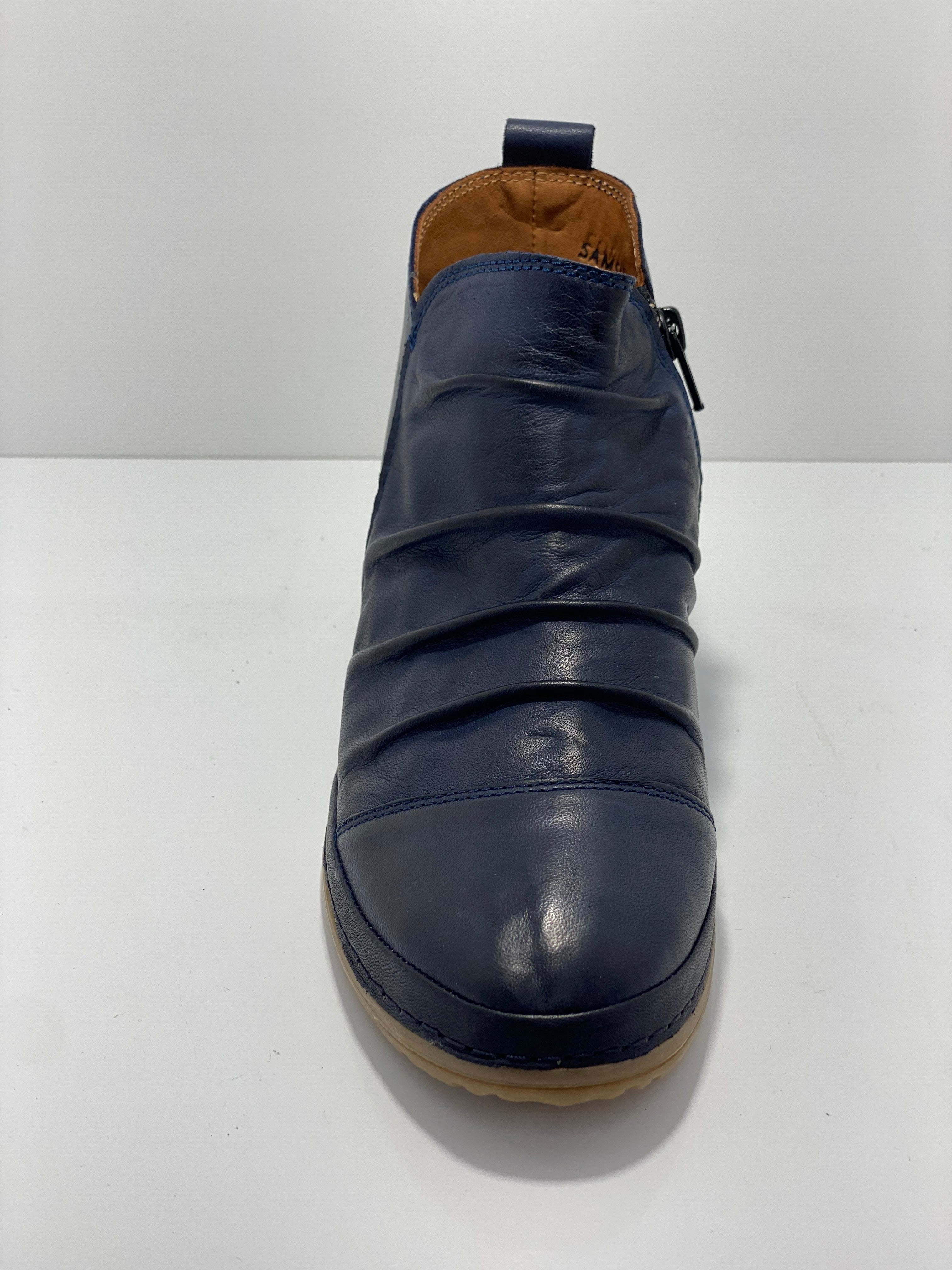 Cabello Samsun Leather Boot with Zip