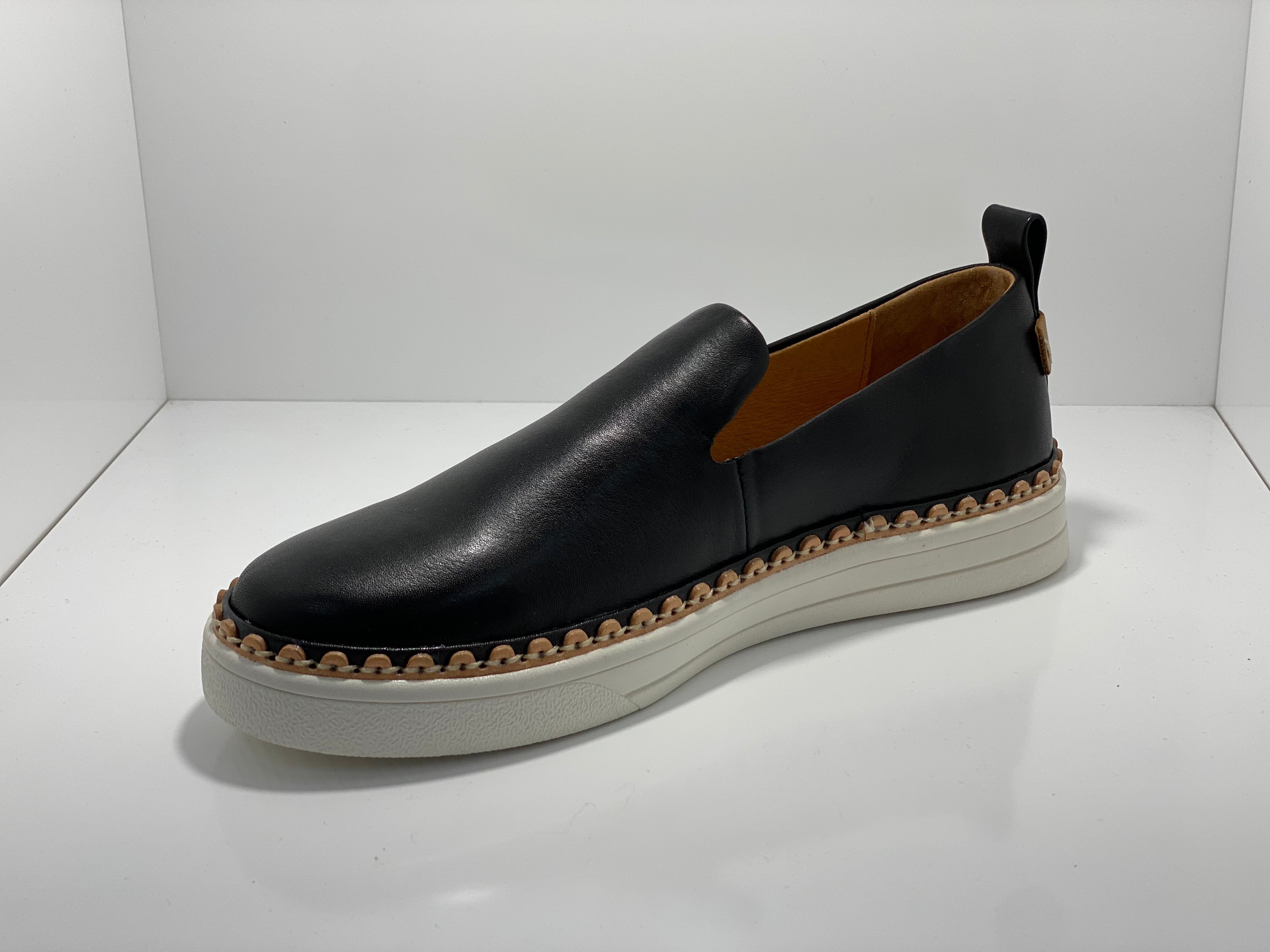 Moor Leather Slip On Casual Leather Shoe by EOS