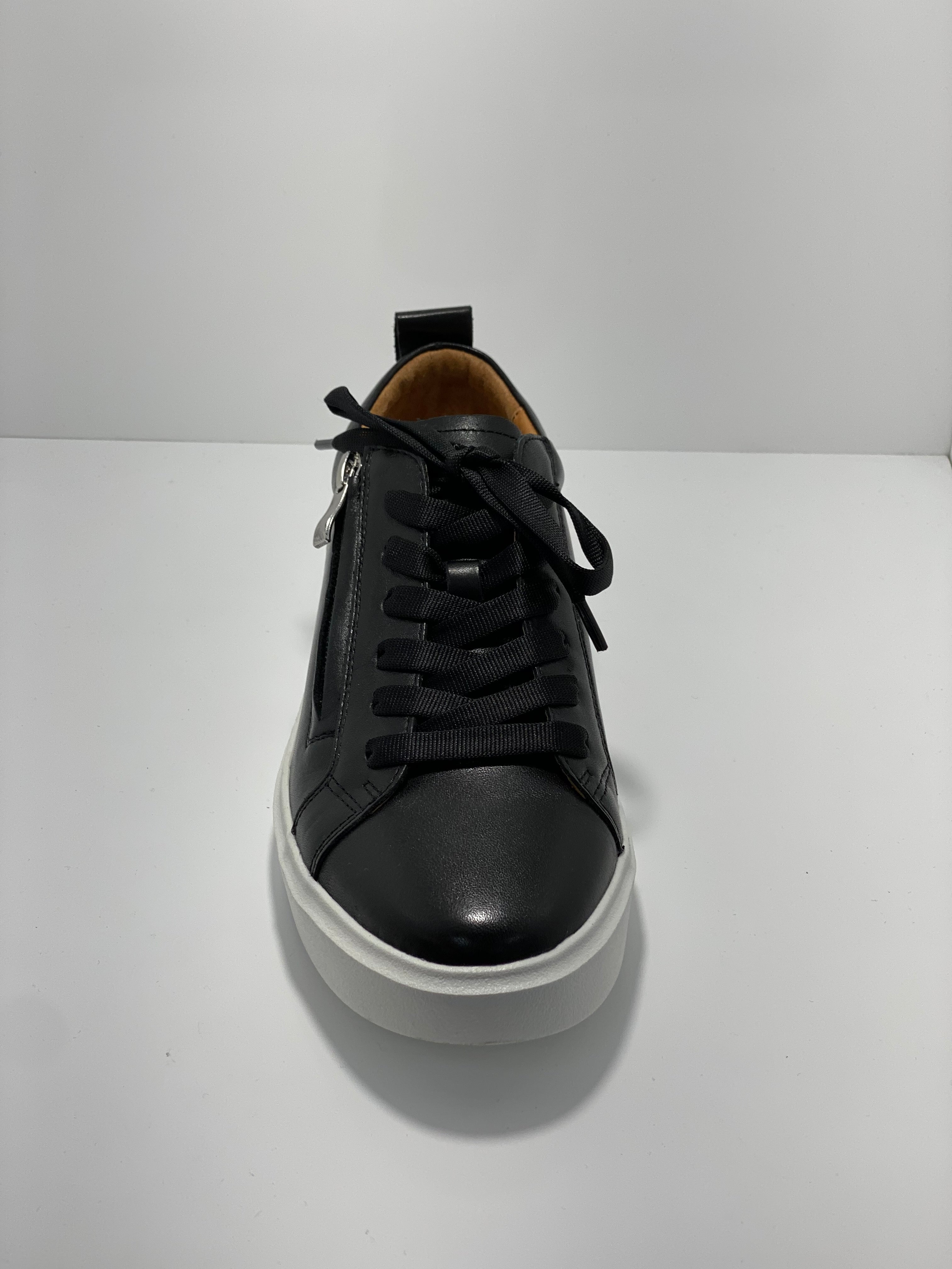 UMA Leather Zip & Lace  Leather Sneaker by EOS