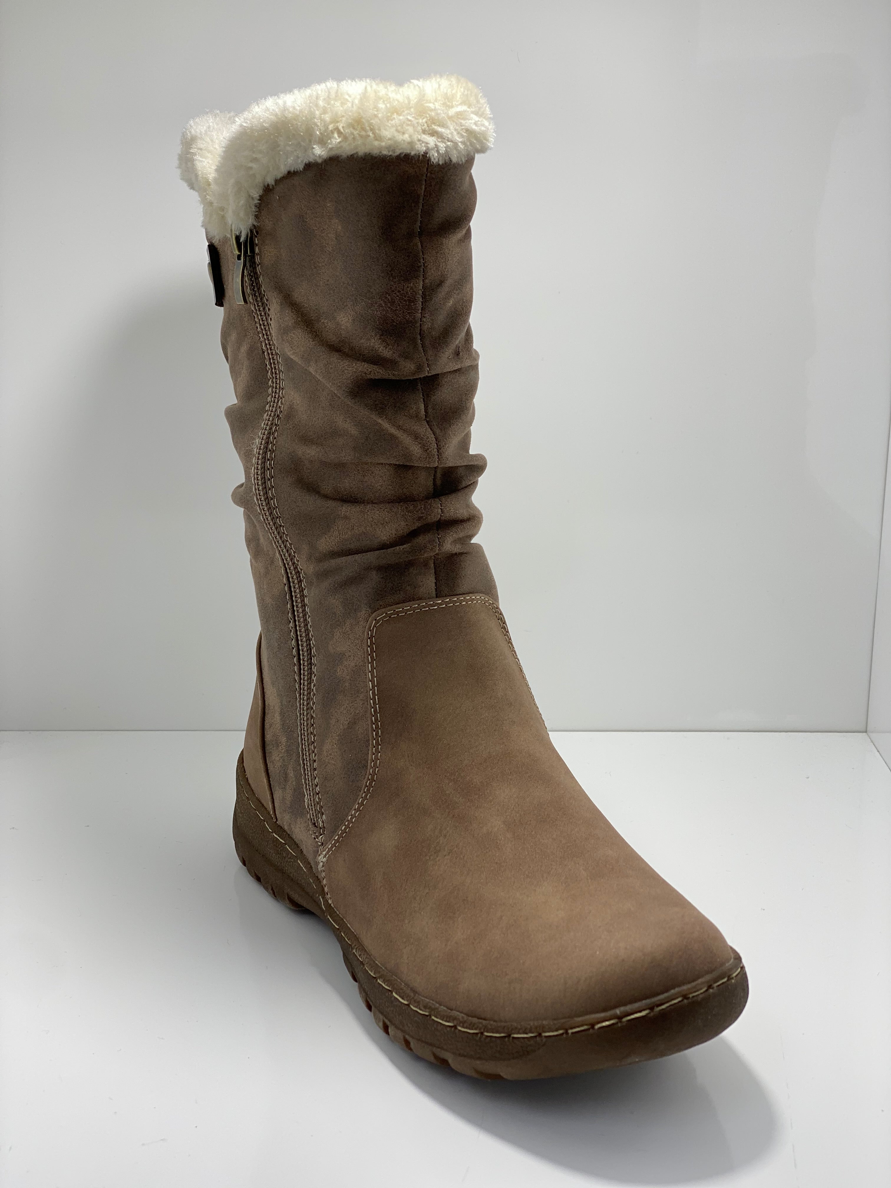 Goose Fur Lined Boot