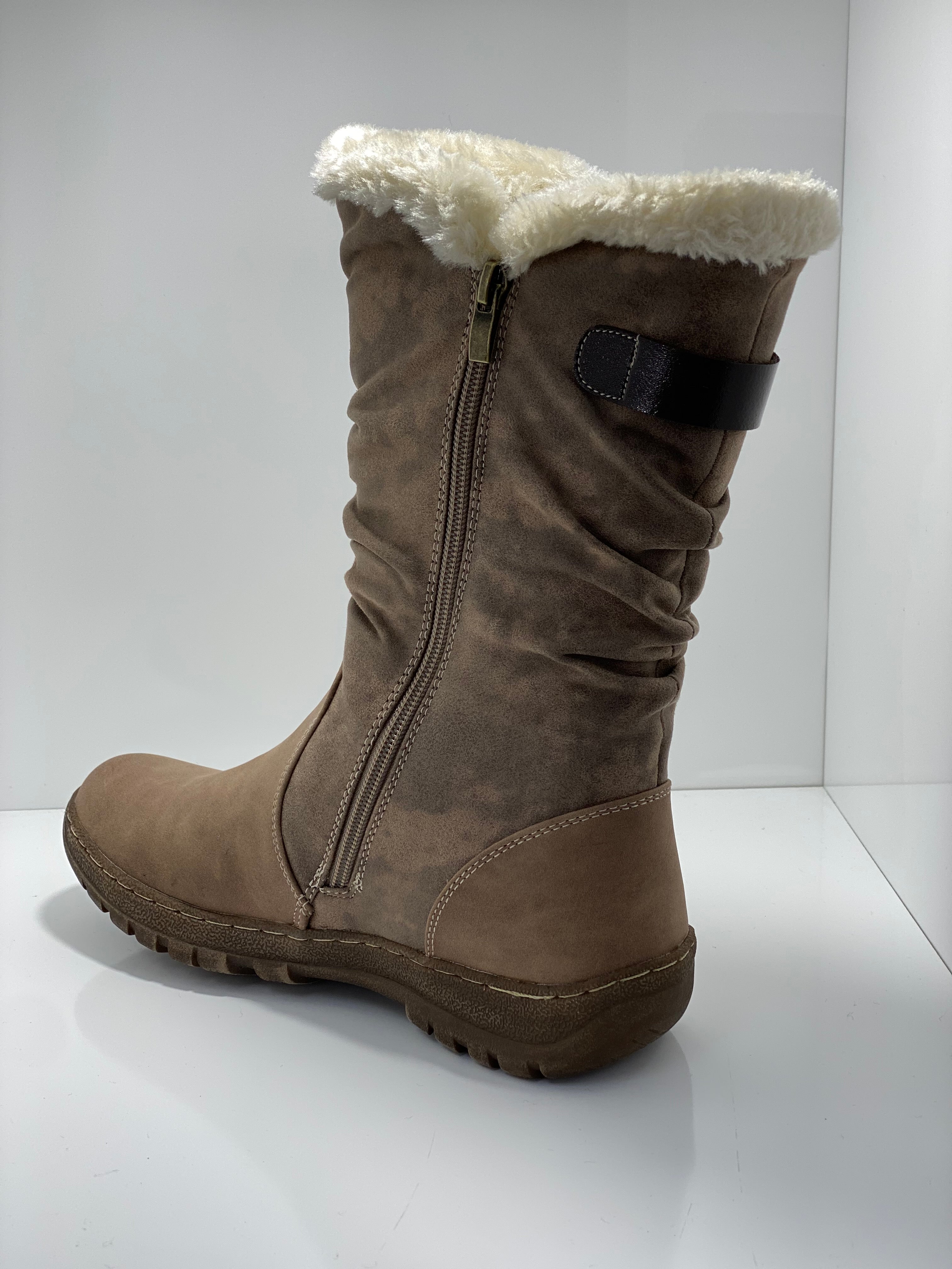 Goose Fur Lined Boot