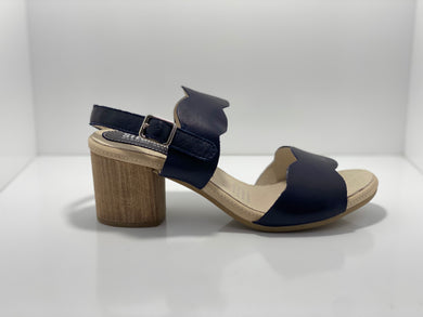 Essy Stegmann Sandal with Natural Heel