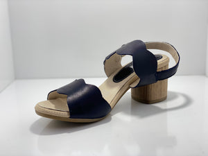 Essy Stegmann Sandal with Natural Heel