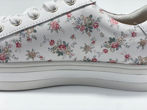 Pine Flower Leather Sneaker Alfie & Evie