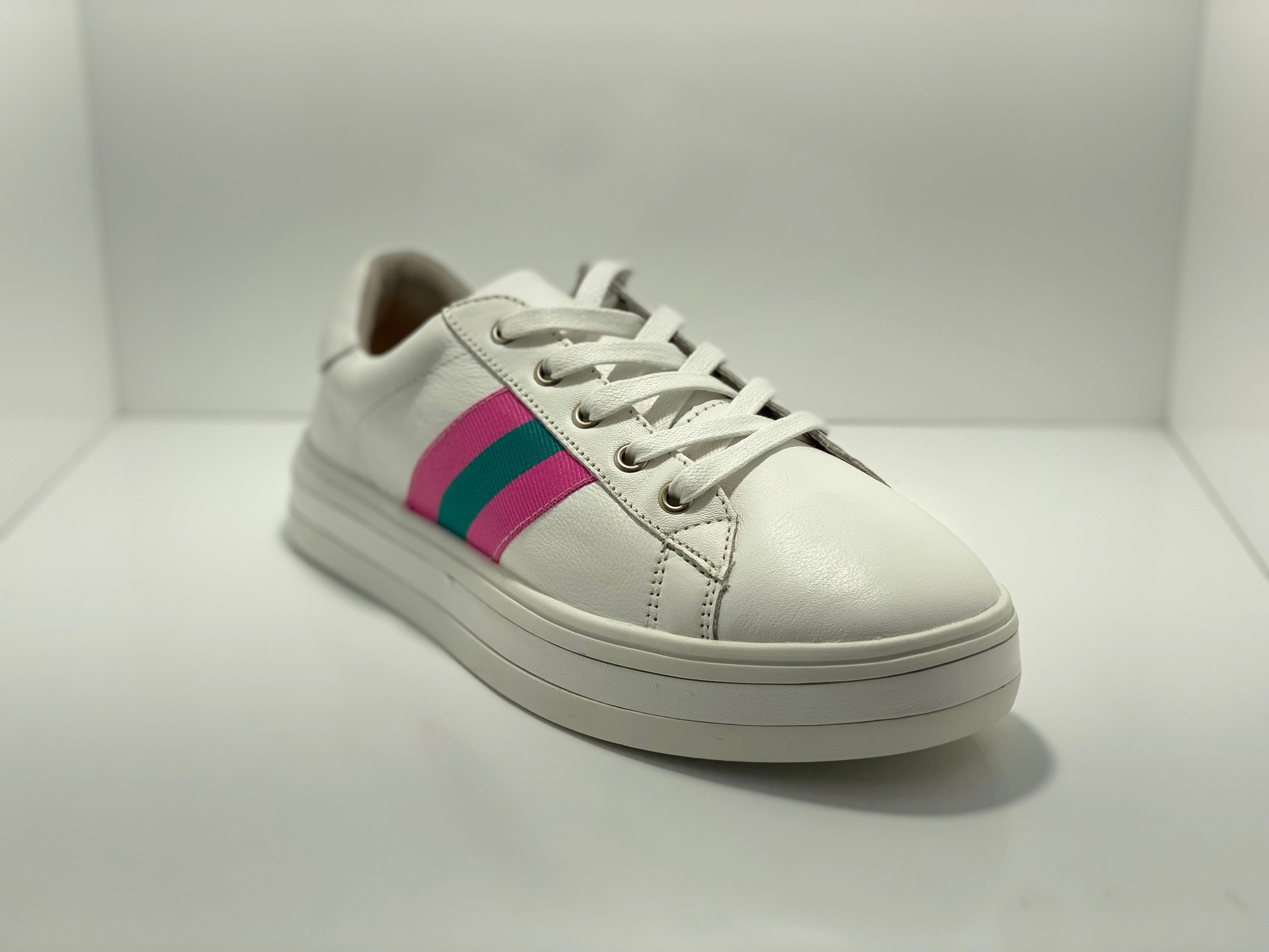 Pepe Leather Stripe Sneaker Alfie & Evie