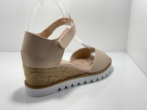 Maya Wedge Leather Sandal Hinako