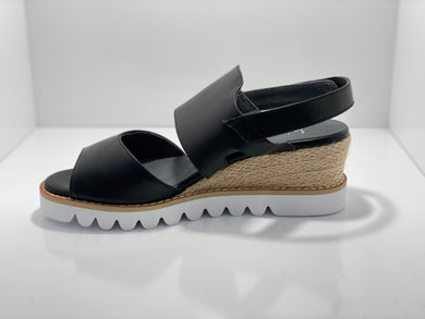 Leilani Wedge Leather Sandal