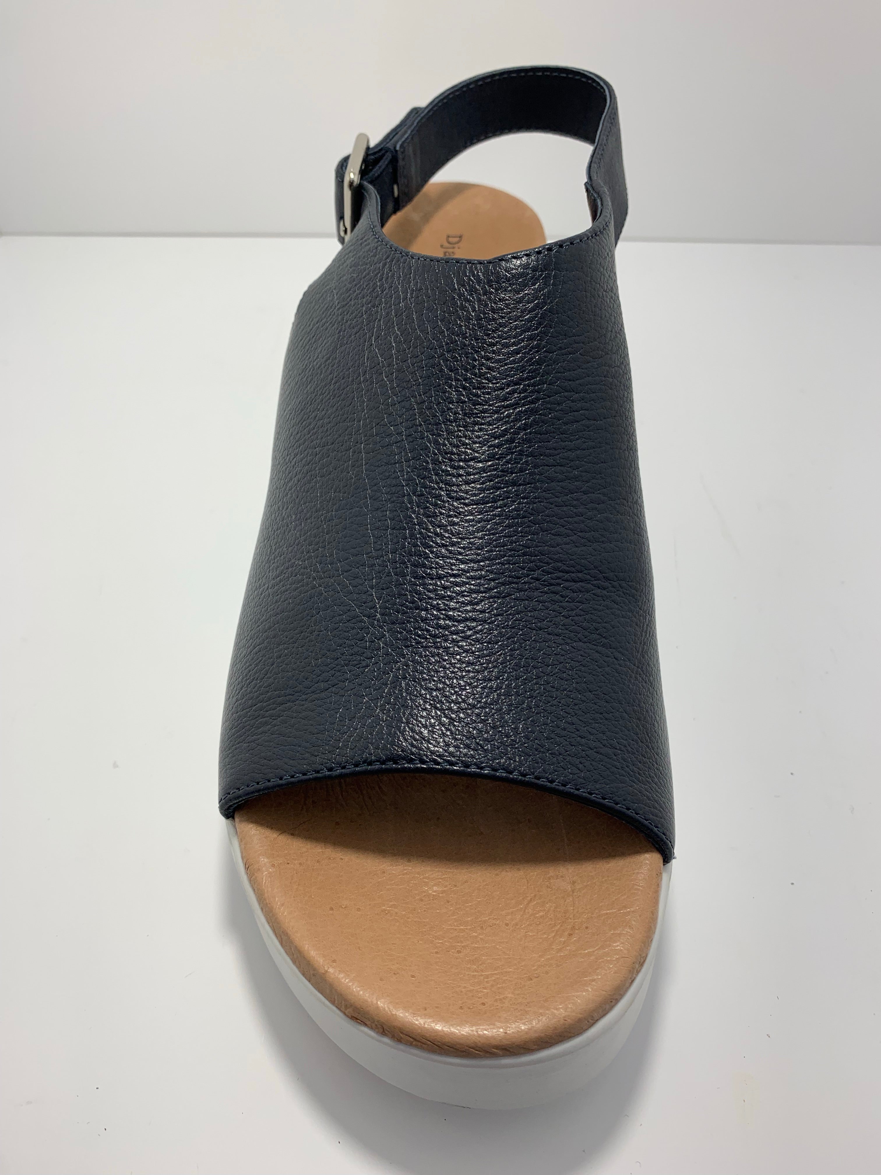 Roxanne Leather Wedge Heel Sandal D & J