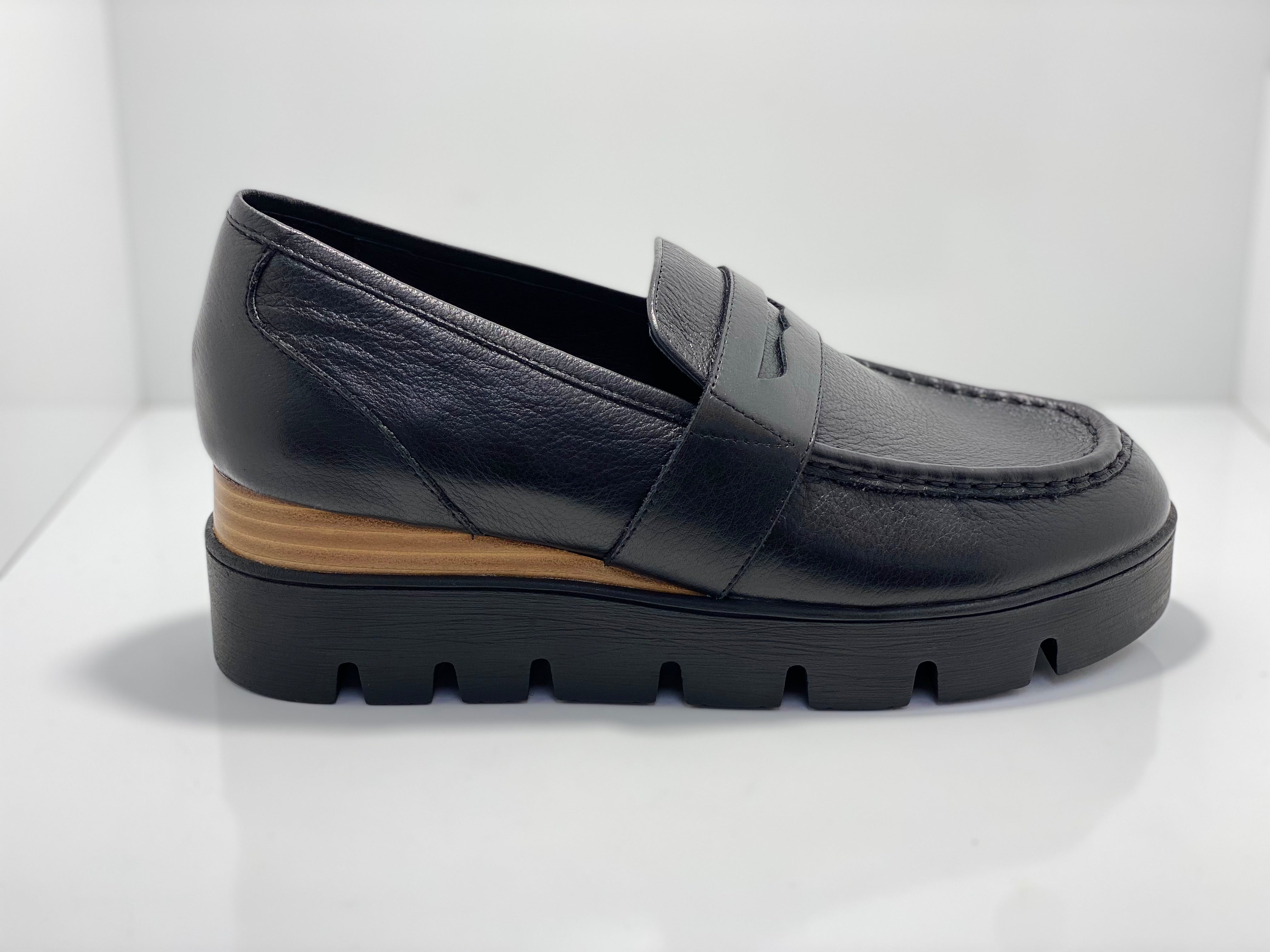 Remmi Leather Slip On Shoe D & J