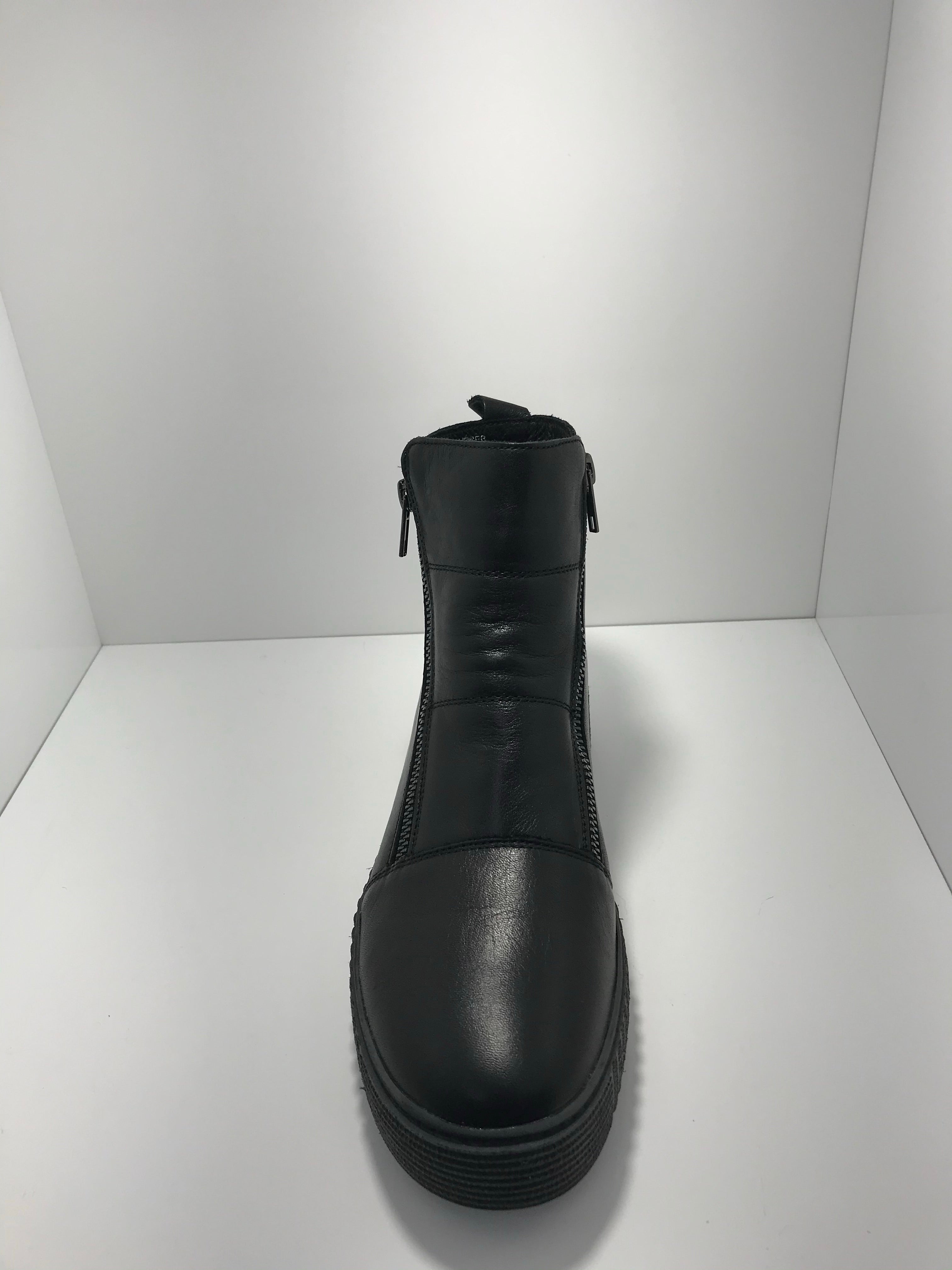 Delicious Leather Twin Zip Boot