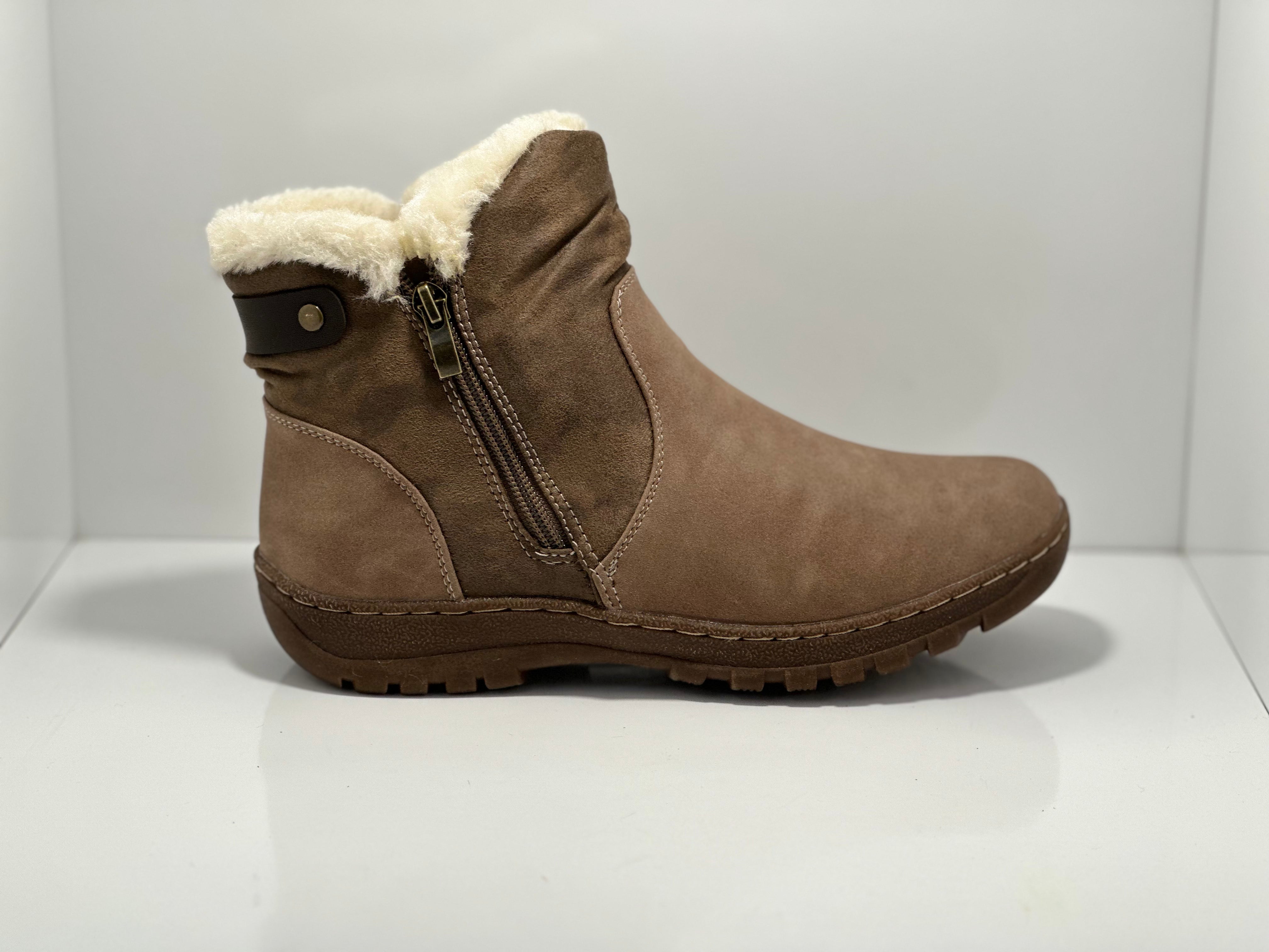 Gel-02 Vegan Fur Lined Boots CC Resorts
