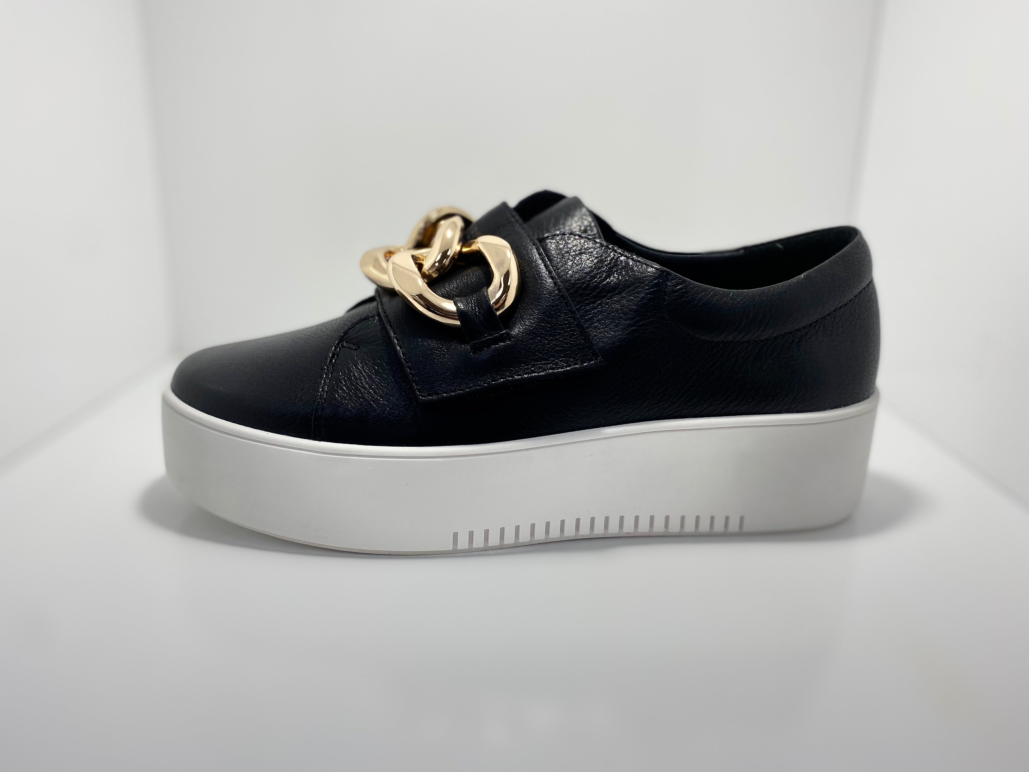 Wabble with Chain detail Sneaker Leather Silent D