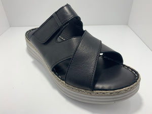 Rinnie Leather Slide Cabello