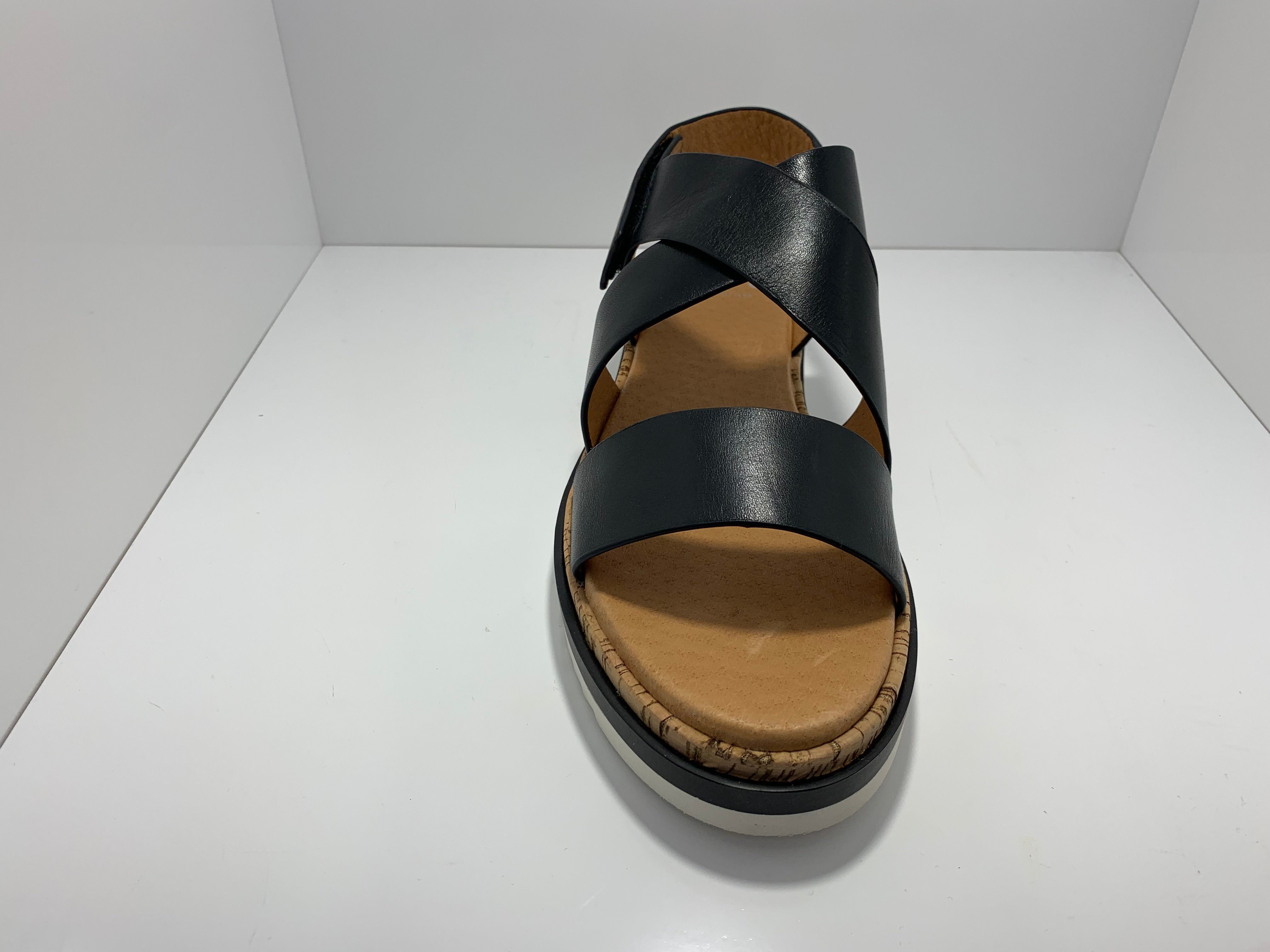 Thoughtlfully Leather Sandal with Cork Outsole