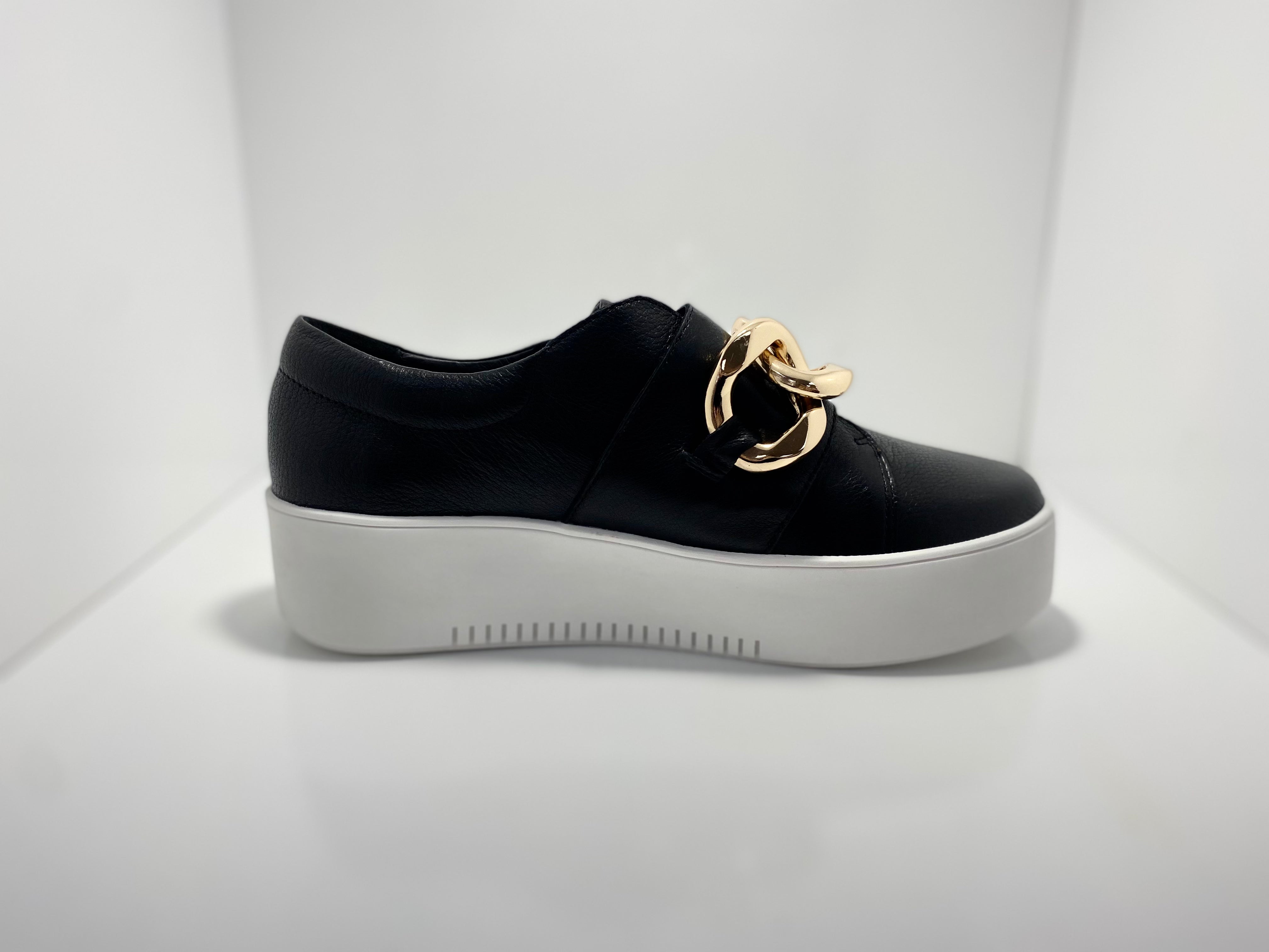 Wabble with Chain detail Sneaker Leather Silent D