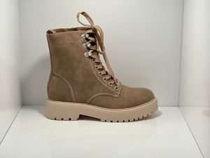 Raine Zip & Lace Vegan Faux Fur Lined Boot Los Cabos