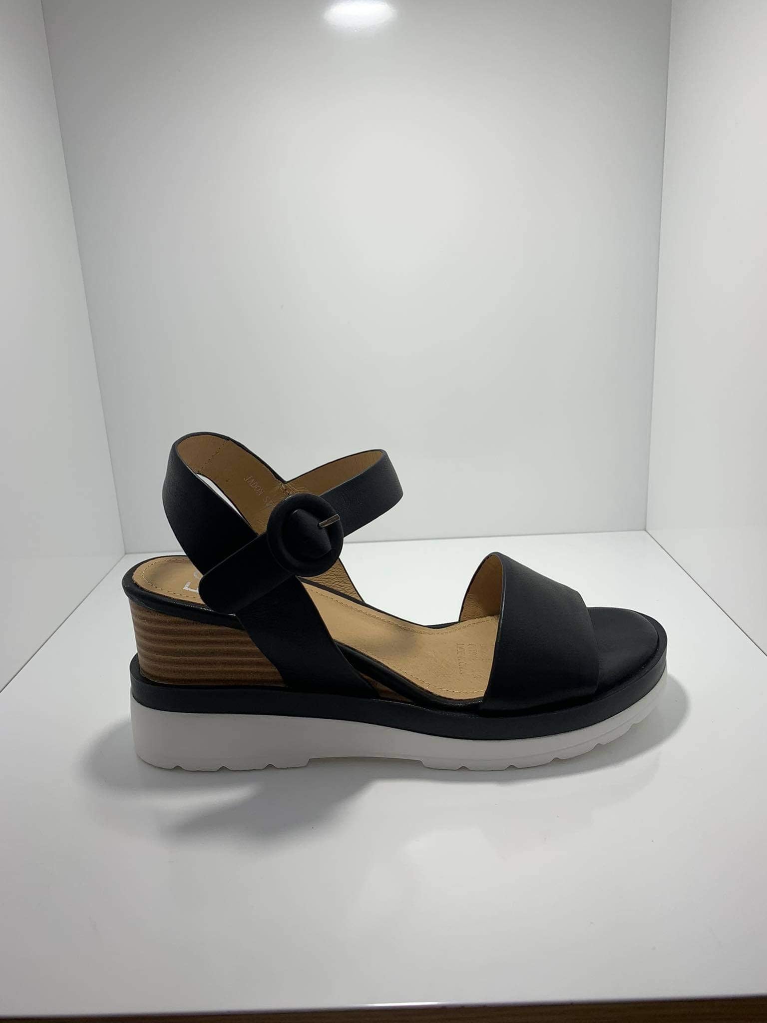 Jadon Leather Sandal Wedge Heel EOS