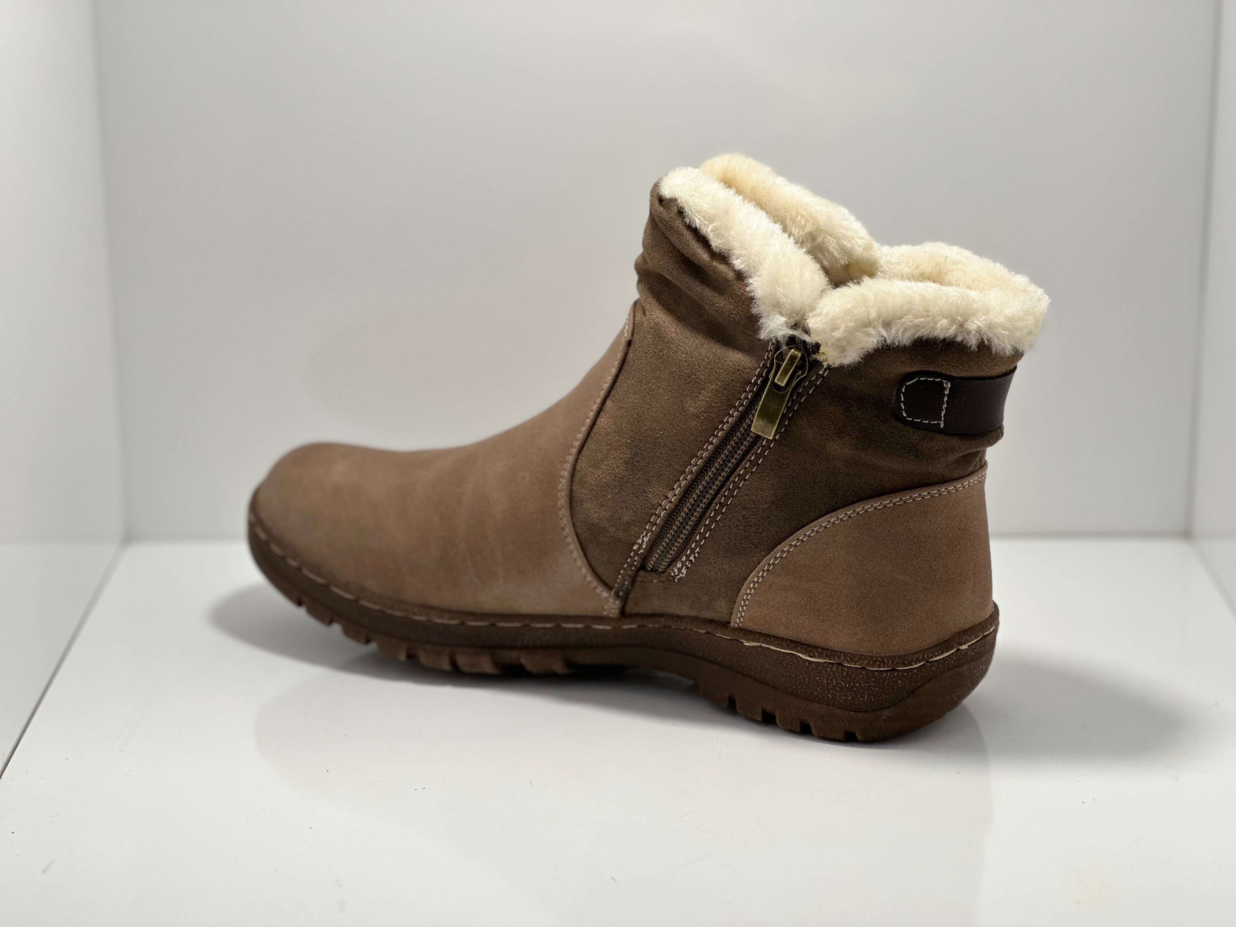 Gel-02 Vegan Fur Lined Boots CC Resorts